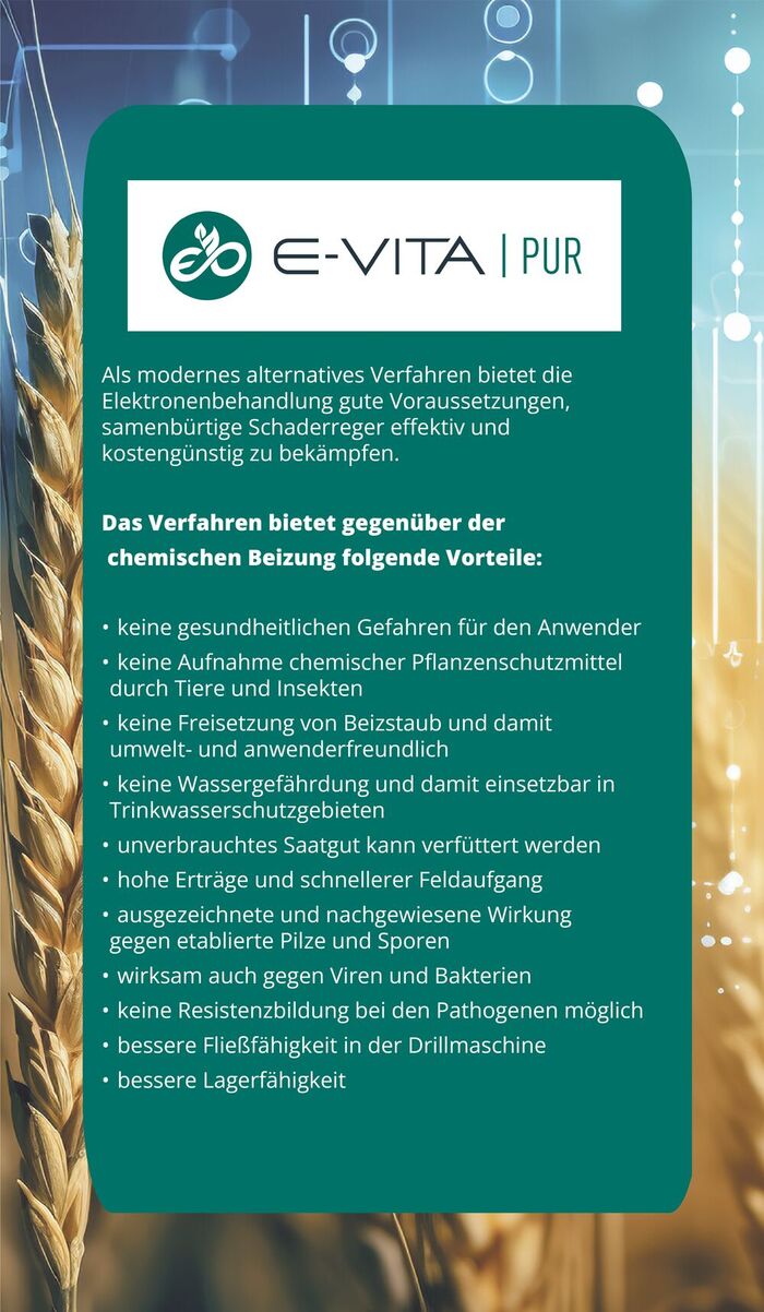 E-VITA PUR Vorteile
